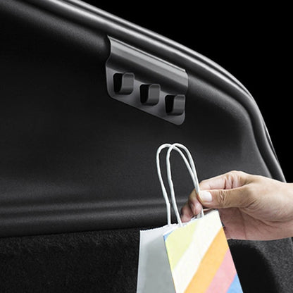 Trunk Organizer Hooks for Tesla Model Y (2025–2026) 6 Seat Grocery Holder