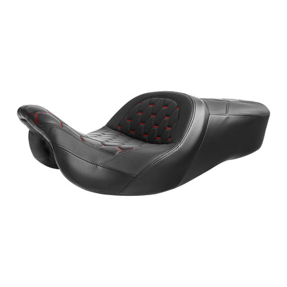 Rider Driver Passenger Seat for Harley Electra Street Road Glide (2009–Present)