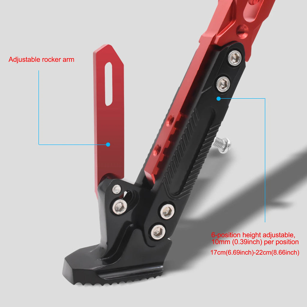 Adjustable Kickstand for Motorcycle Universal Electric Bicycles