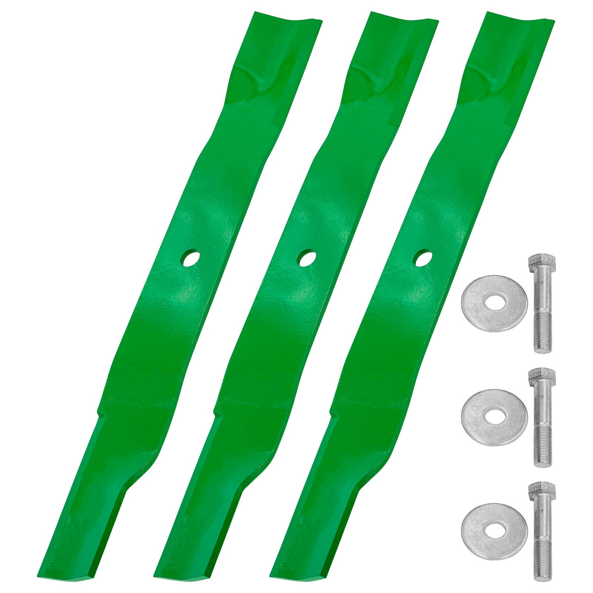 60 In Deck Blade with Bolt Replacement for Exmark 52–60 Inch (2015–2019)