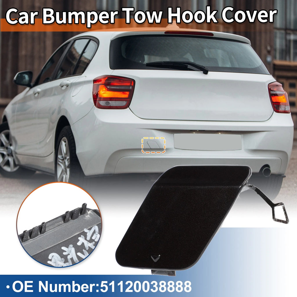 Rear Tow Hook Cover Replacement for BMW (2005–2013)
