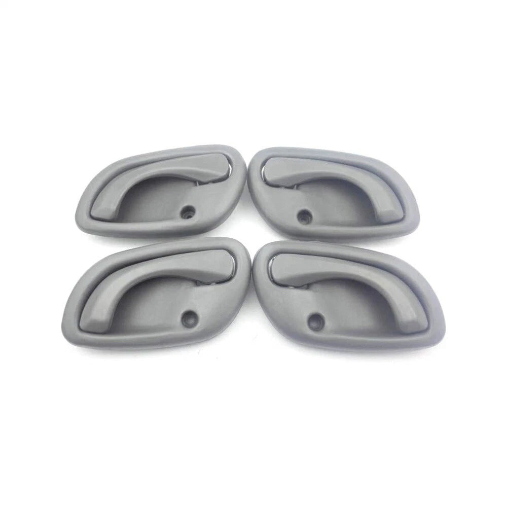 Set of 4 Inside Door Handle Kit Grey for Suzuki Grand Vitara (1999–2004)