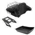 Chopped Trunk Backrest Mount Rack for Harley Touring Electra Glide (2014–2026)