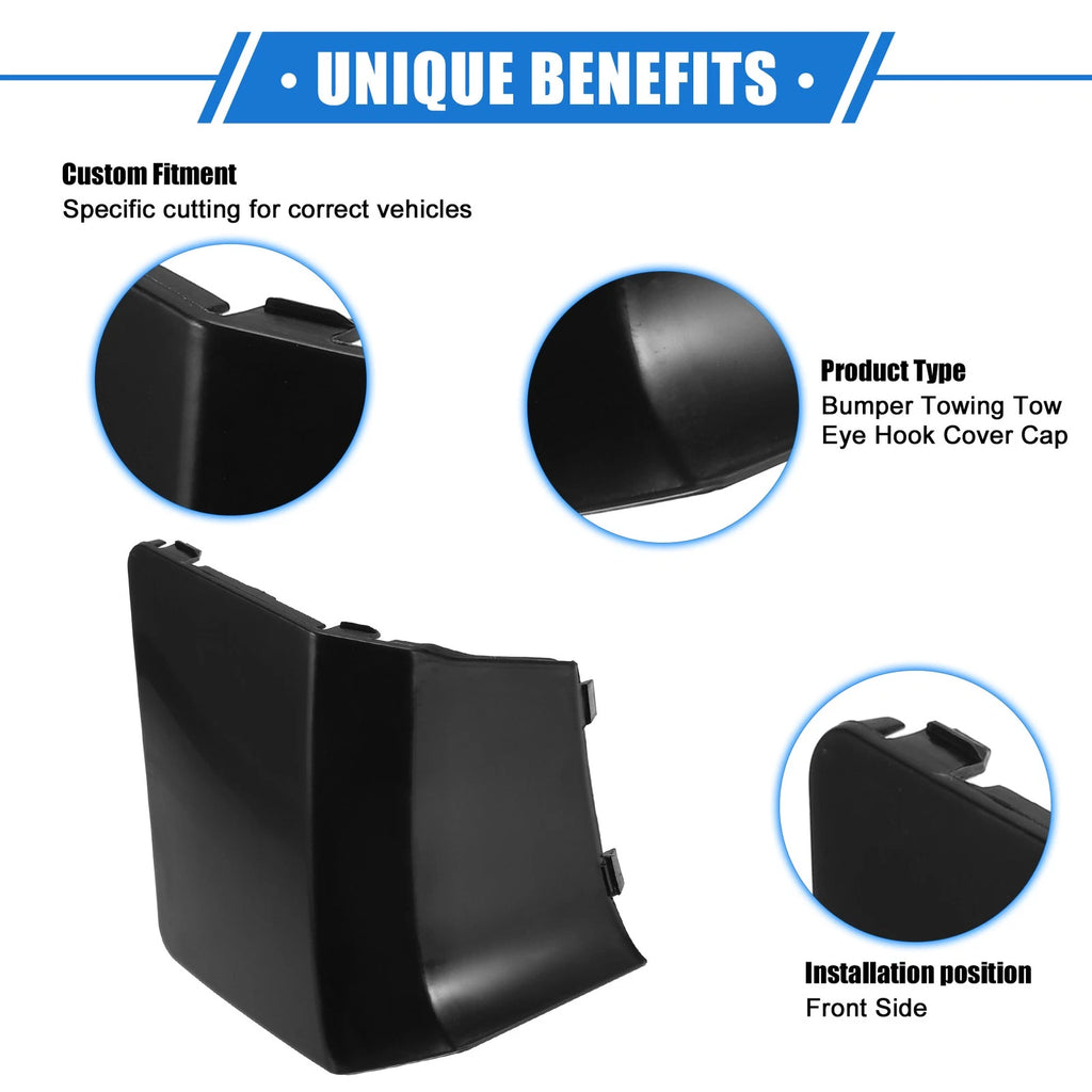 Front Bumper Tow Eye Hook Cover Replacement for Subaru Impreza (2010–2014)