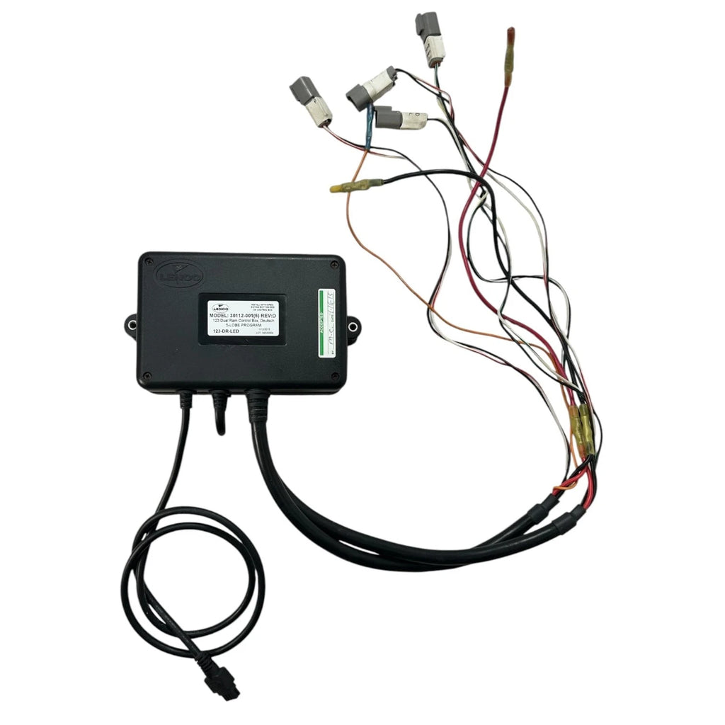 Dual Ram Control Box for Lenco 123 (30112-001, 123-DR-LED)