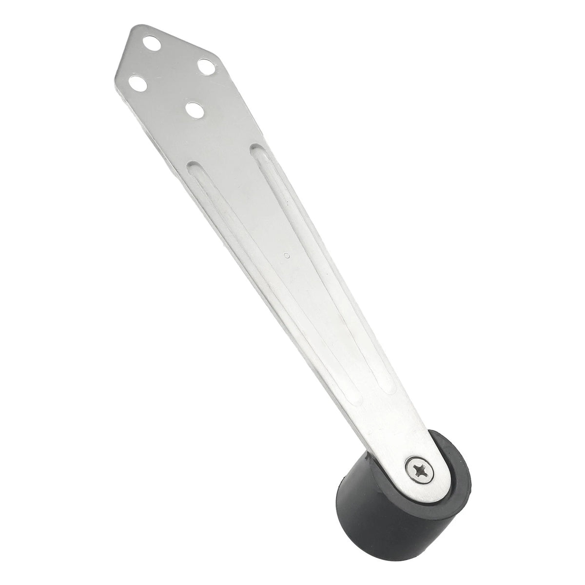 Door Stop Buffer for Wooden Door - Silver Stainless Steel 304