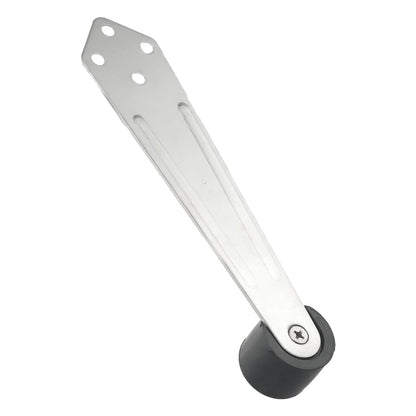 Door Stop Buffer for Wooden Door - Silver Stainless Steel 304
