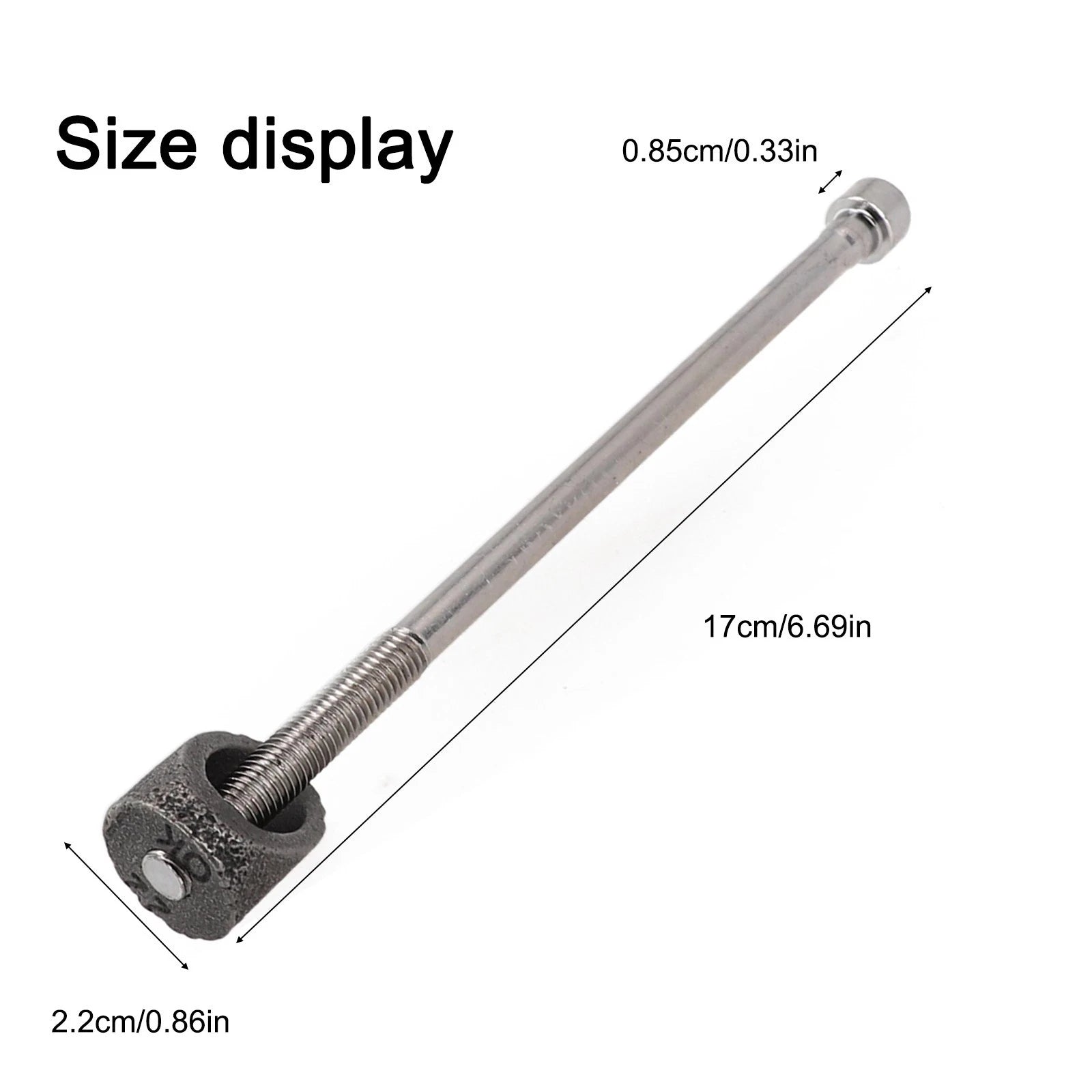 Bike Fork Expander Bolt for Cycle Handlebar-Stem (22.2mm)