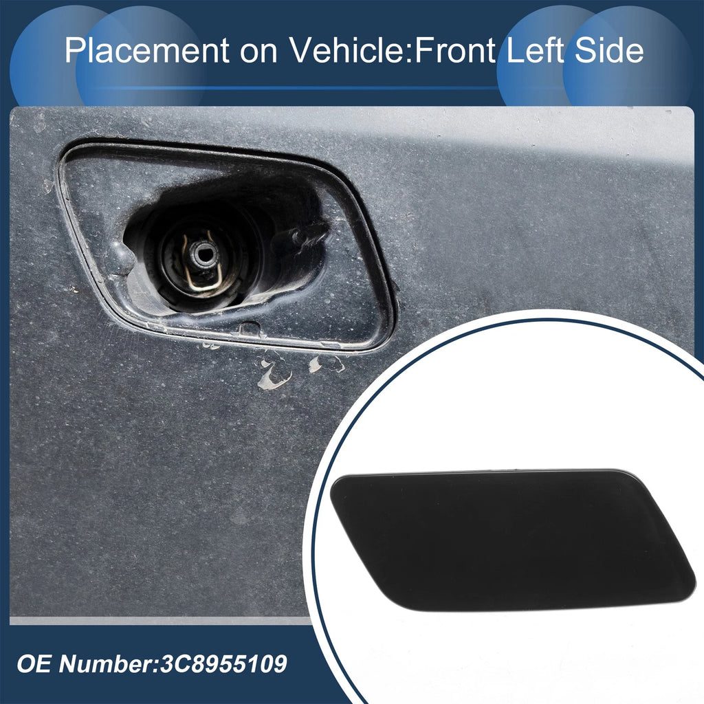 Front Left Washer Nozzle Cover Cap for Volkswagen Passat CC (2008–2012)