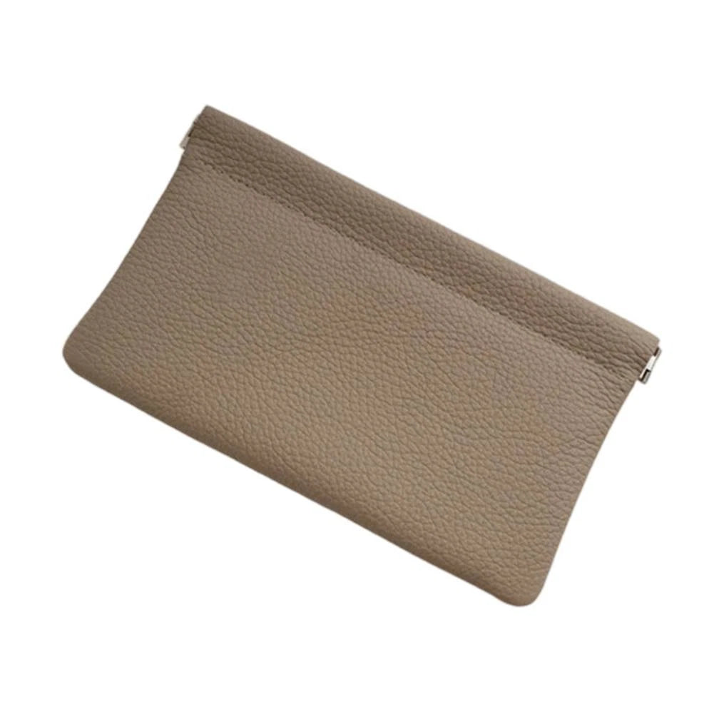 Trendy Long Wallet for Passport and Essentials Automatic Closure Design