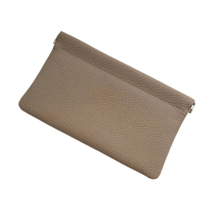 Trendy Long Wallet for Passport and Essentials Automatic Closure Design