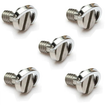 Set of 5 D-Ring Quick Release Plates for Camera Tripods