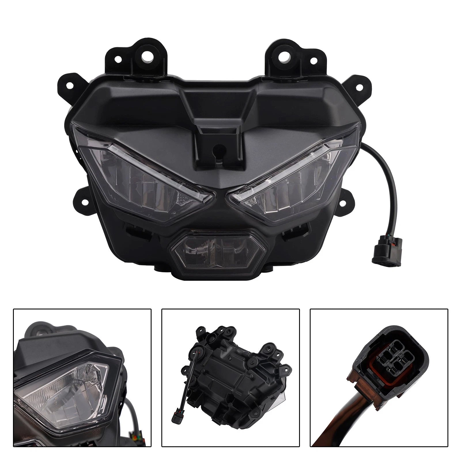 Headlamp Headlight Guard Protector Grill LED for Kawasaki Ninja Z900 (2025)