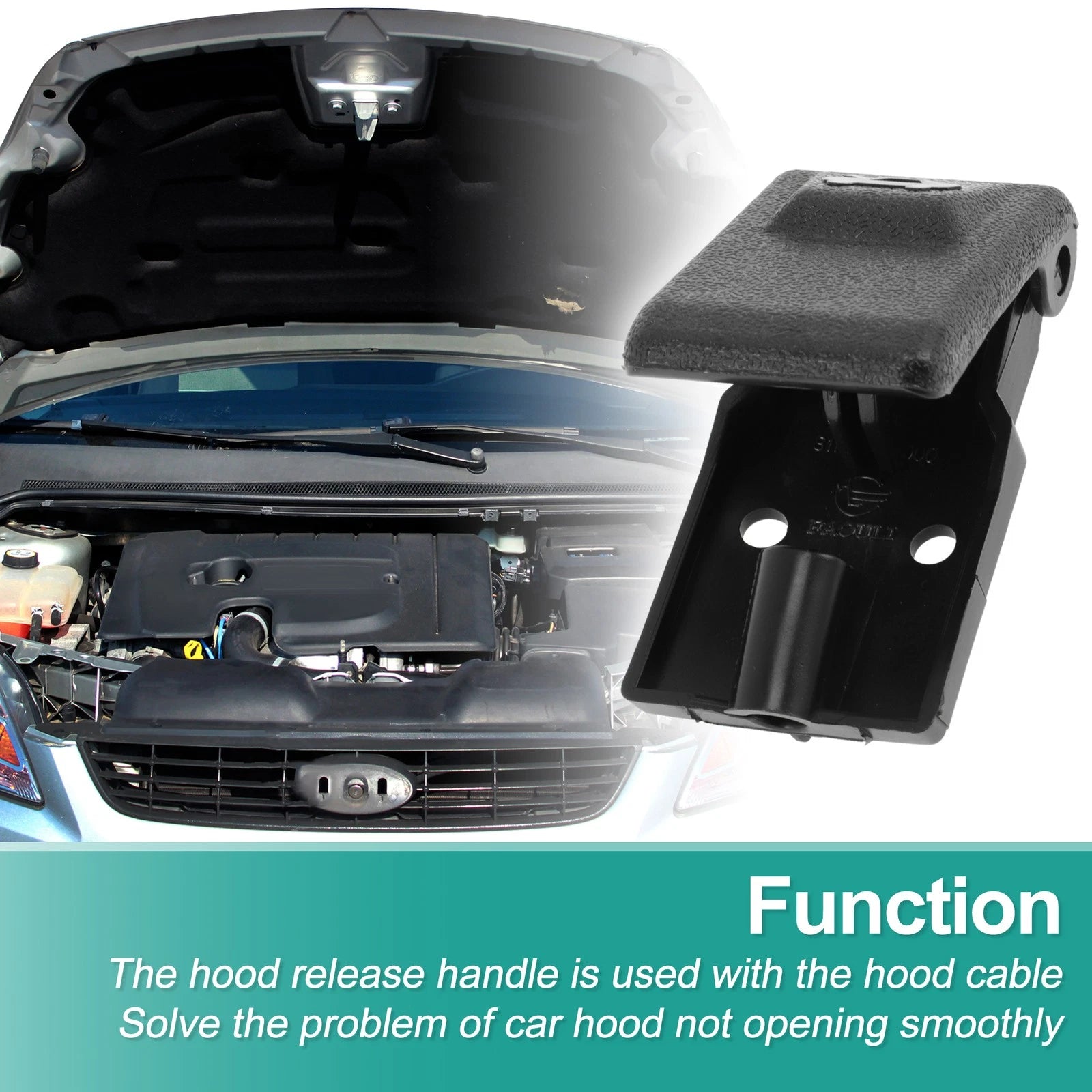 Hood Latch Release Handle for Kia Rio 2011–2017