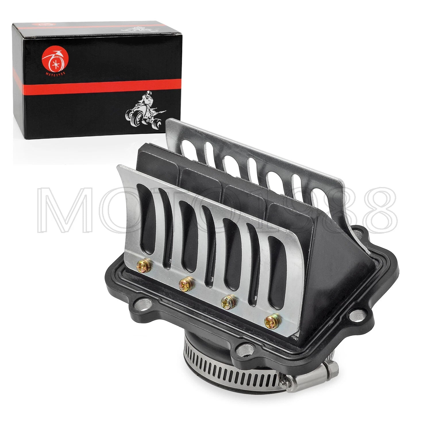 Carb Flange Intake Socket Reed Valve for Ski-Doo MXZ REV 700 800 (2003) 420867879