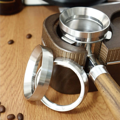 51mm 54mm Stainless Steel Portafilter Dosing Ring for Espresso Machines