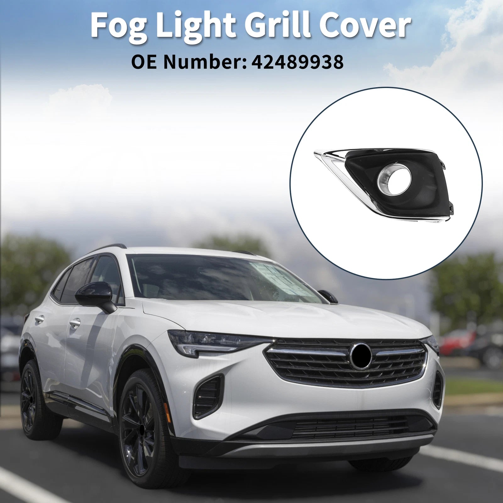 Fog Light Grill for Buick Envision (2019–2020) No. 42489938