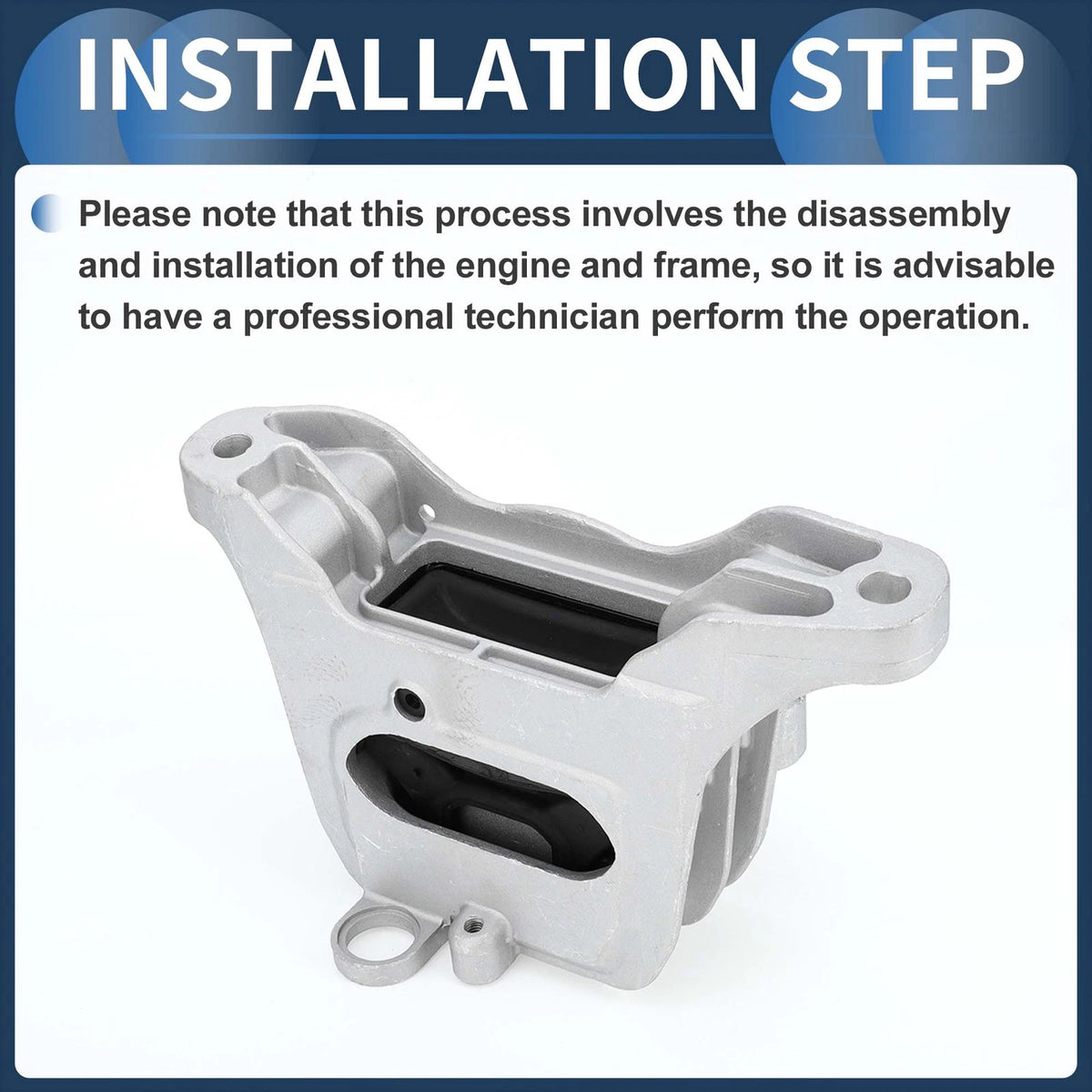 Engine Motor Mount Replacement for Chevrolet Equinox 2.0T (2018–2020)