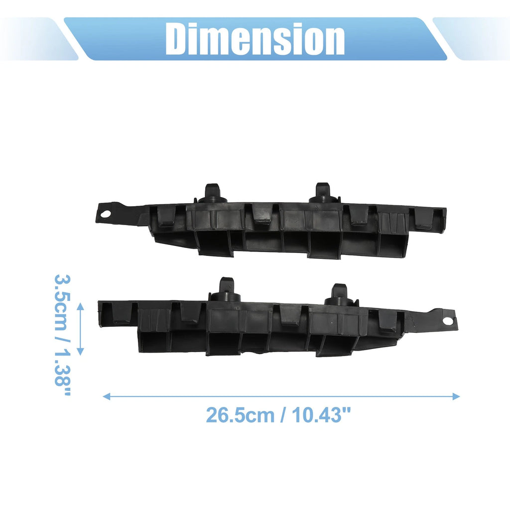 Front Bumper Mounting Support Bracket Pair for Honda Accord (2006–2007)