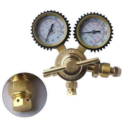 Copper Nitrogen Pressure Regulator CGA580 G58 Valve for Industrial Gas Systems