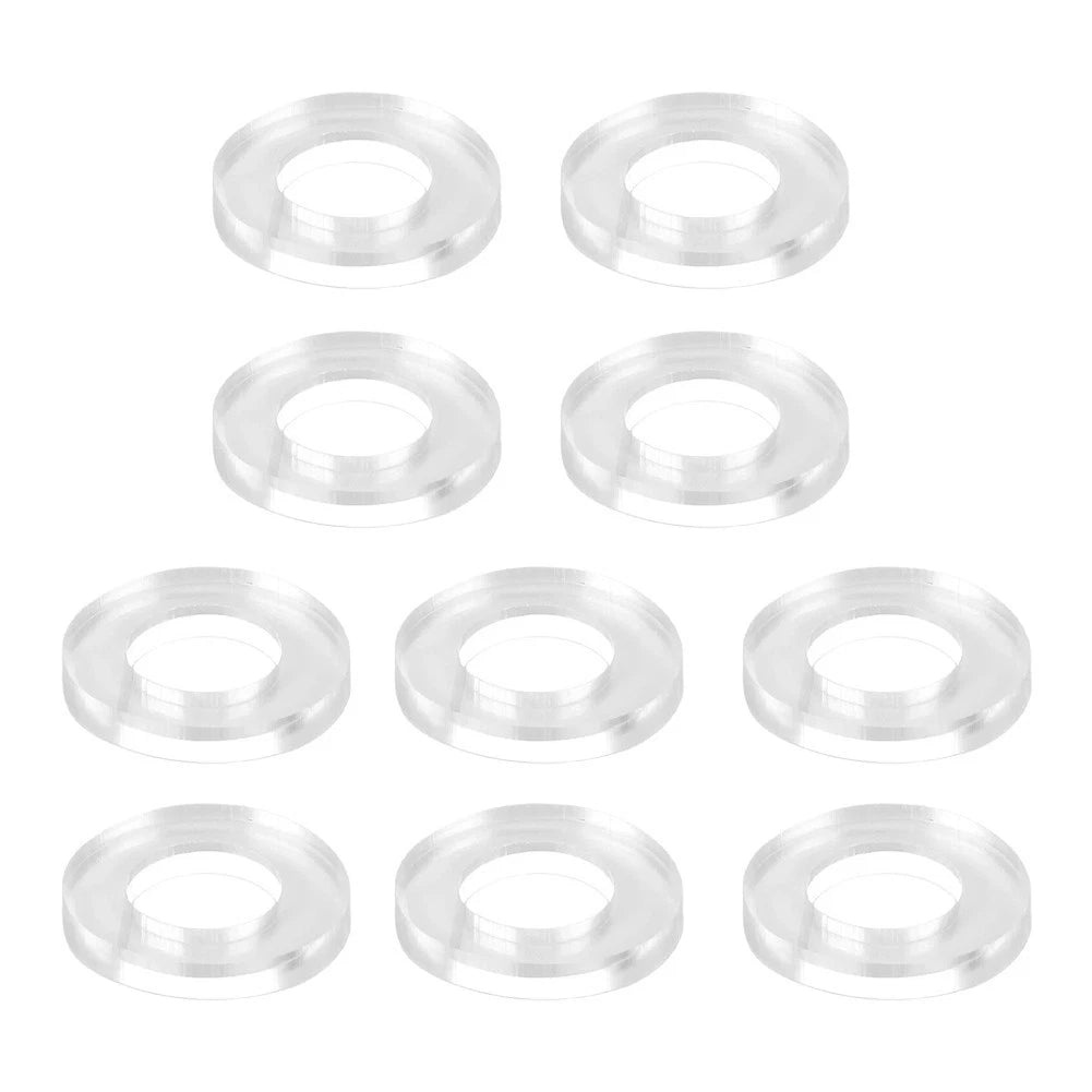 10 Silicone Seals for Soda Maker Adapter (Replacement Washers)