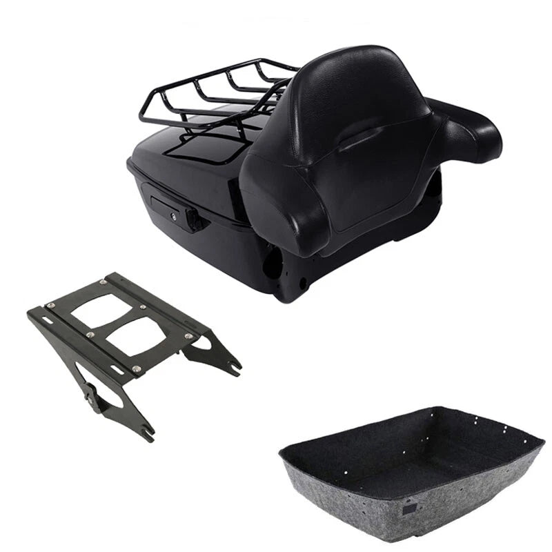 Trunk Backrest Mount Rack for Harley Road Electra Glide (2014–2026)