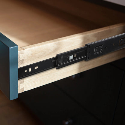 2X 45mm Slide Rail for Kitchen Drawers (Multiple Sizes)