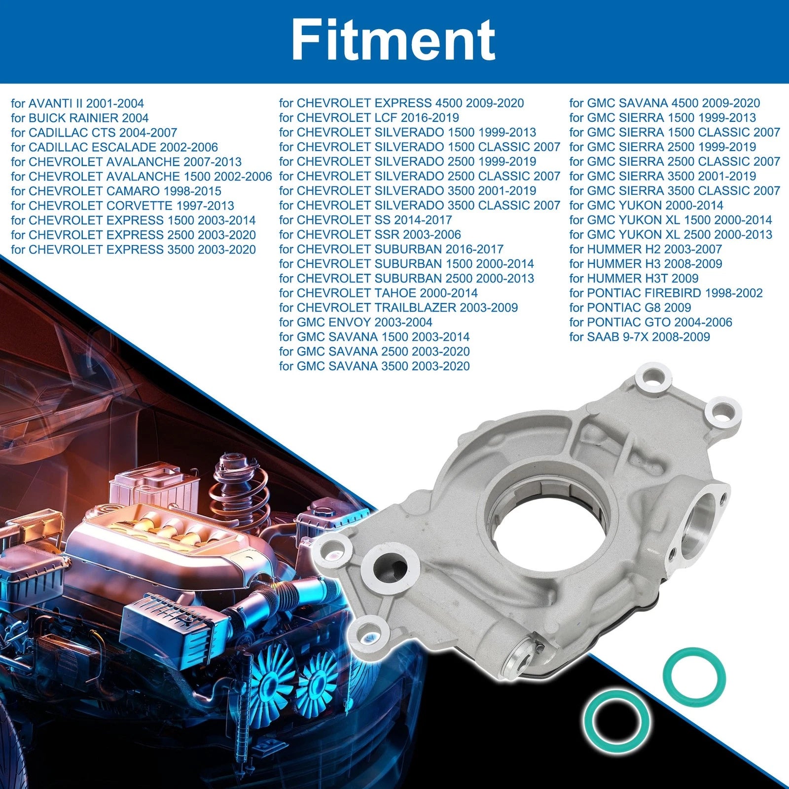 Engine Oil Pump Replacement for Avanti II (2001–2004)