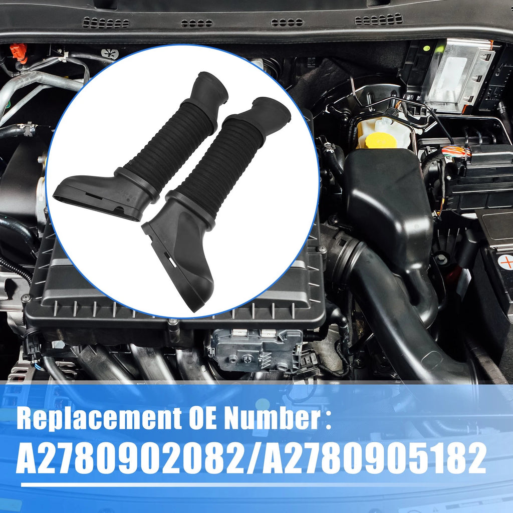 Air Intake Hose Tube Pair Replacement for Mercedes Benz E550 (2014–2016)