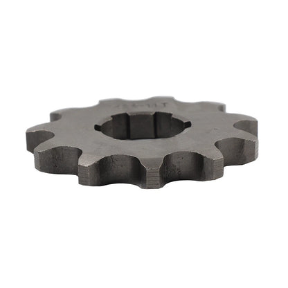 11T Front Sprocket for ATV Pit Bike 110cc 125cc 140cc (Black, 20mm)