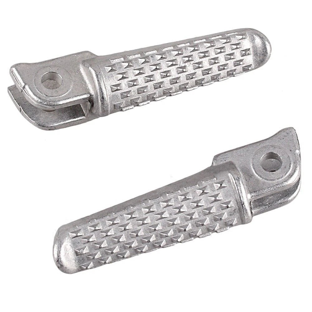 Front Footrest Foot Pegs Assembly for Honda CBR600RR (2003–2006) Silver