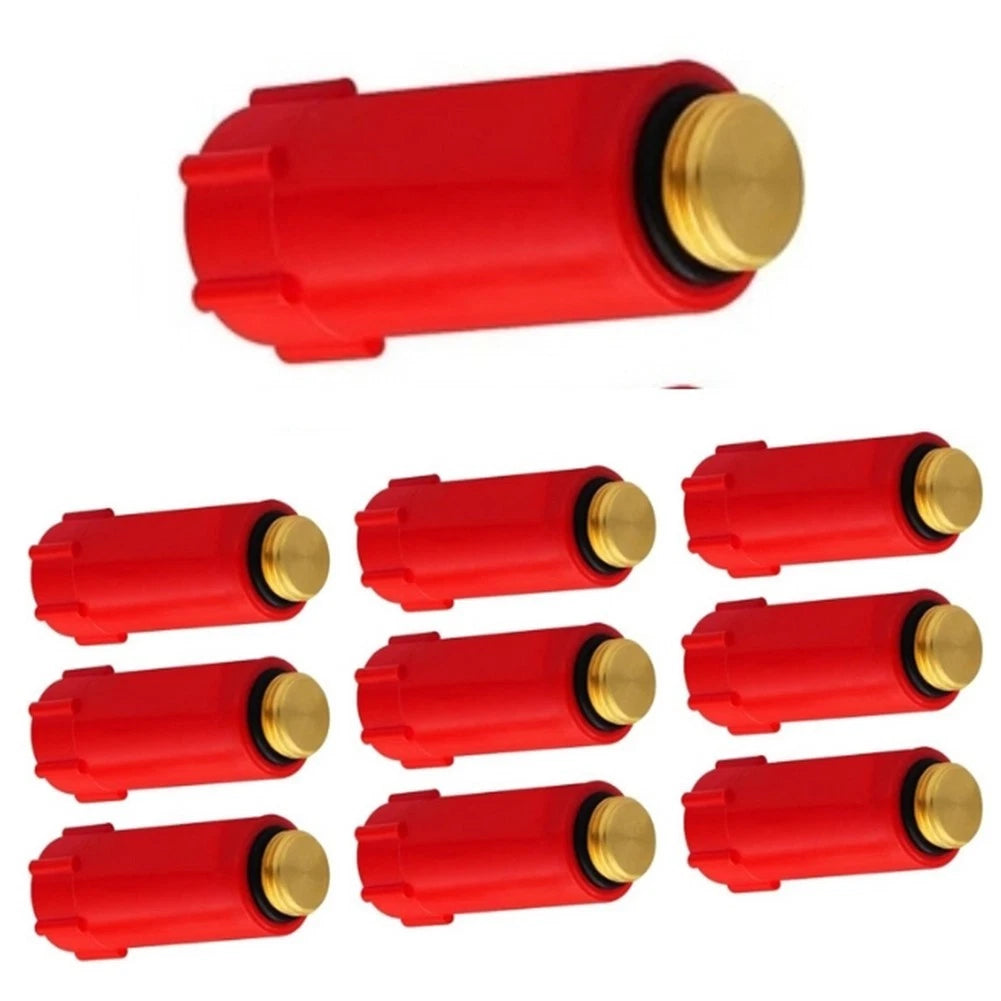 10pcs 1/2" Plastic Construction Adapters for Plumbing Installations