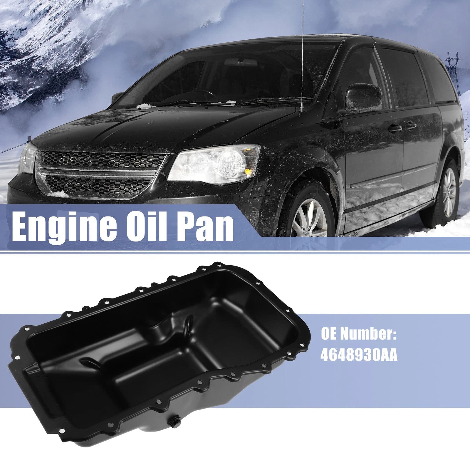 Engine Oil Pan Replacement for Dodge Grand Caravan (2001–2010)
