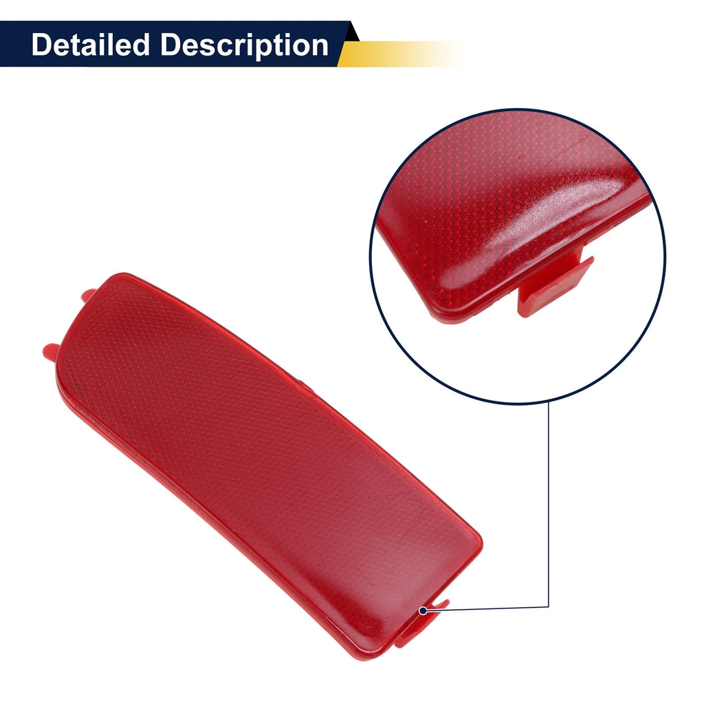 Rear Left Bumper Reflector Replacement for Mercedes-Benz Sprinter W906 (2006–2024) Red