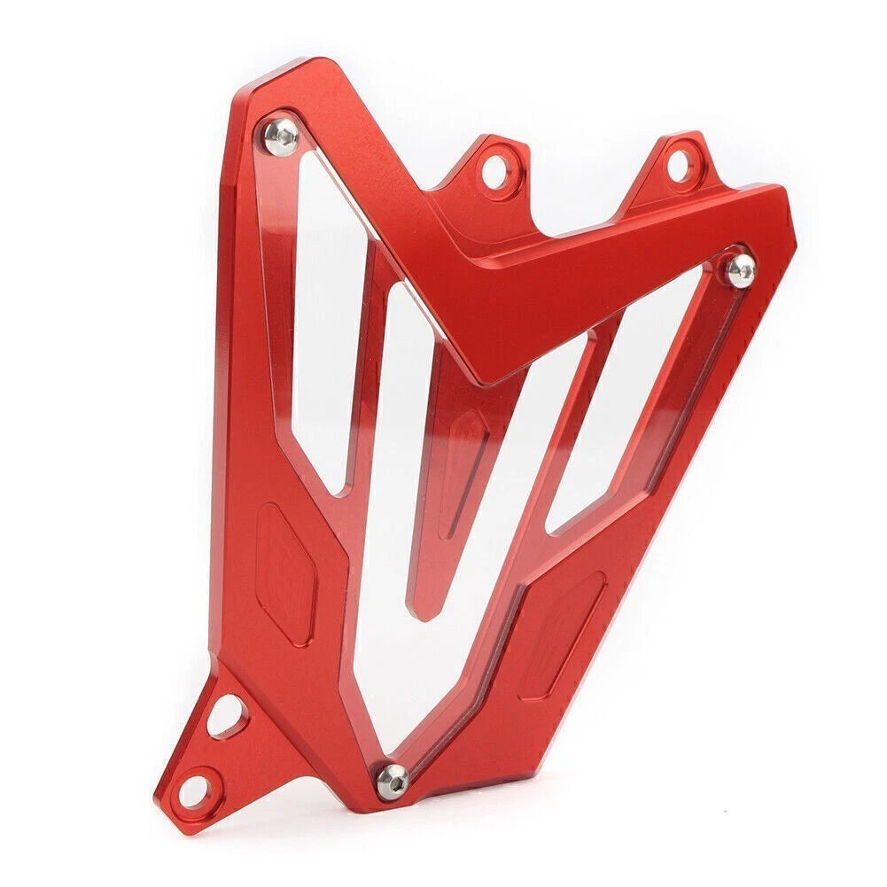 Engine Front Sprocket Cover Chain Guard Protector for Yamaha MT07 FZ07 (2014–2018) RED