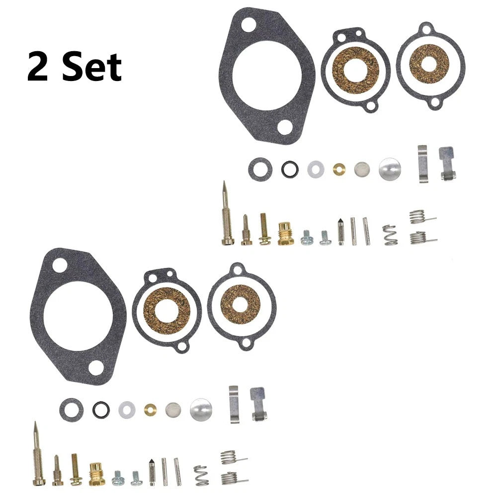 2X Carburetor Rebuild Repair Kit for Mercury 65-150 Inlines (1965–1979) 1395-5109-1