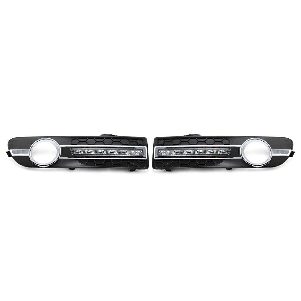 2X LED DRL Front Daytime Running Lights for Volvo S80 S80L (2007–2013)
