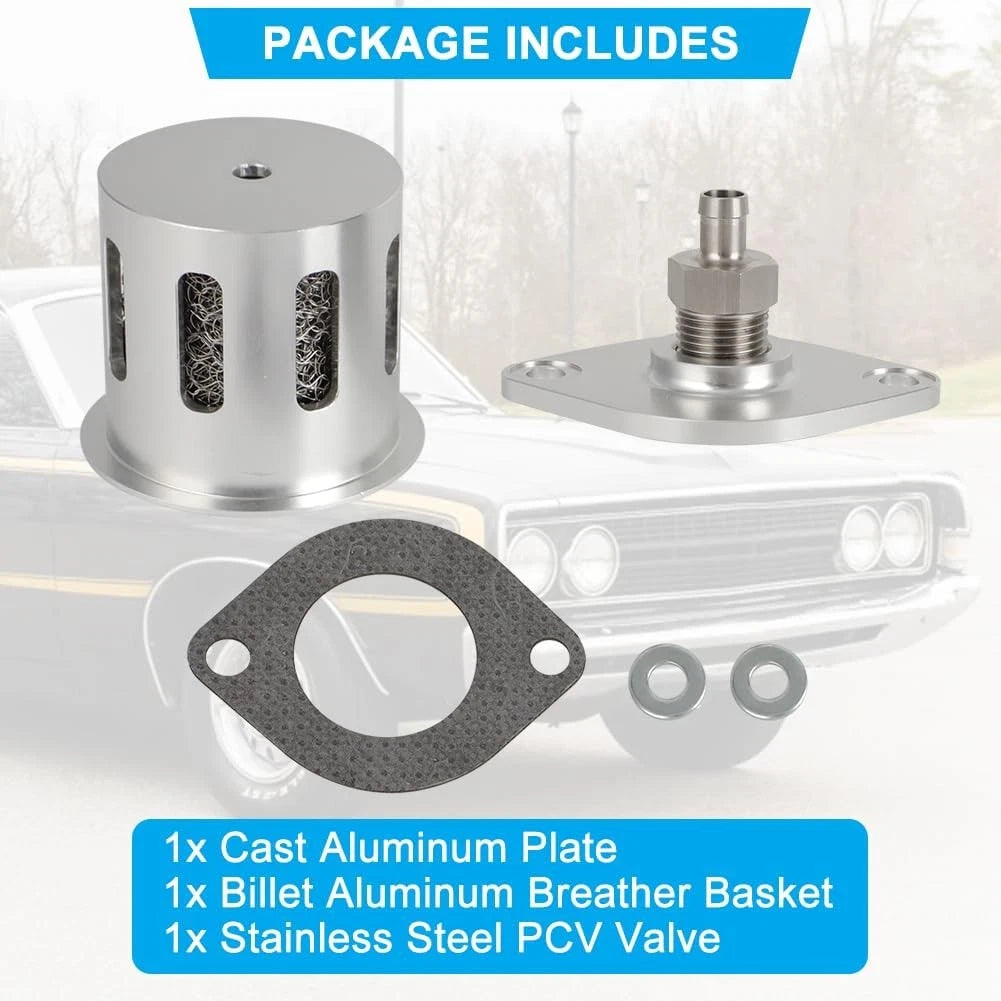 Intake Manifold PCV Kit for Ford FE Engine (Complete)