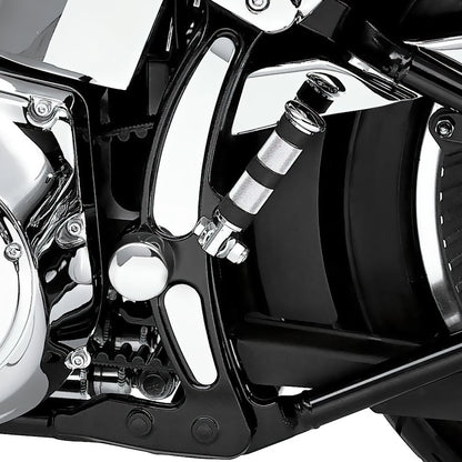 Frame Insert & Pivot Bolt Covers for Harley Softail Fat Boy (2000–2007)