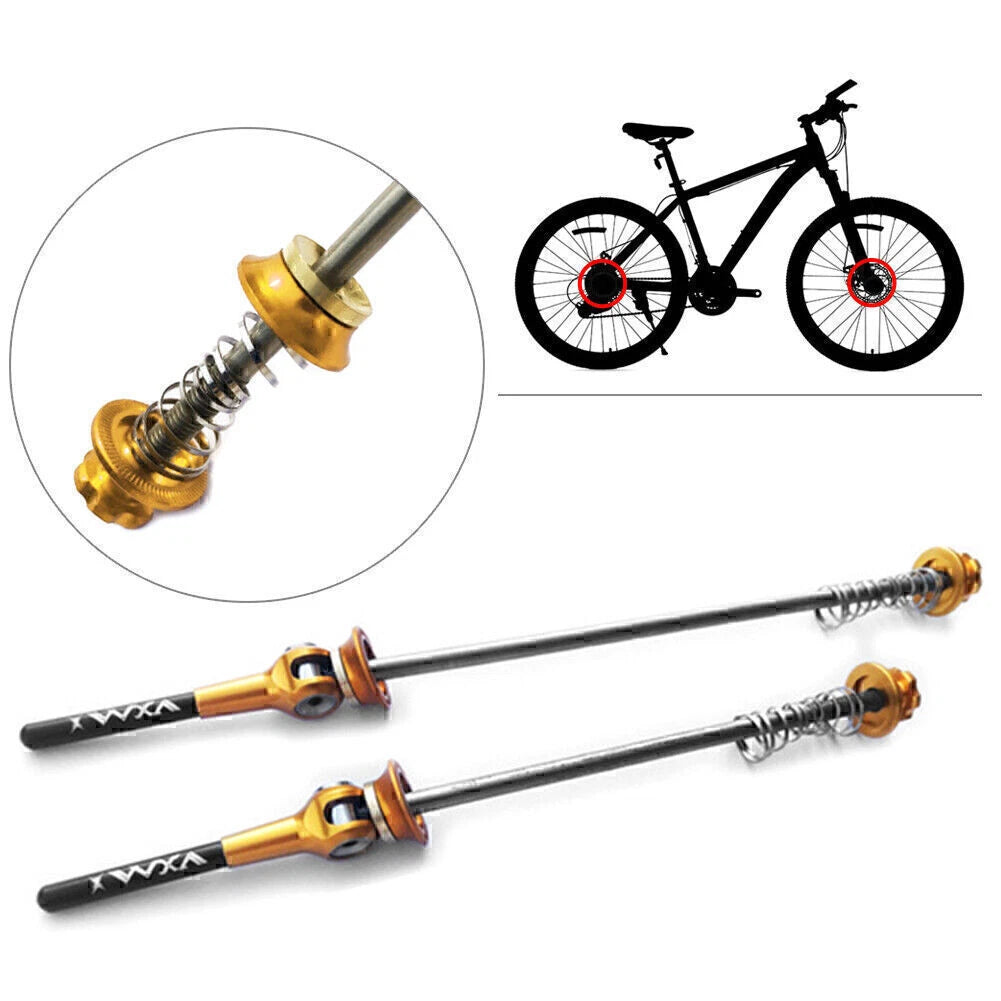VXM Quick Release Hub Axle Skewer for MTB Road Bike (100-135mm)