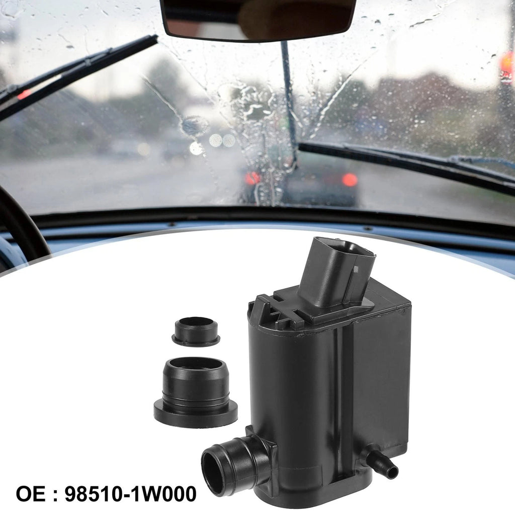 Windshield Washer Pump Motor Replacement for Hyundai Elantra Accent Santa Fe (—)