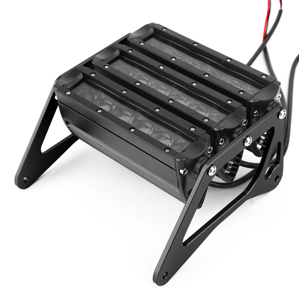 3 Row LED Light Bar Headlight for Honda MSX 125 SF Grom (2013–2019)