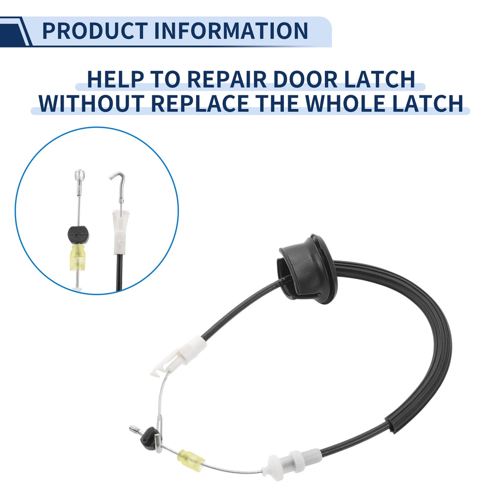 Door Latch Cable No. 8K0839085A for Audi A4/B8 (2009–2016) Rear Left