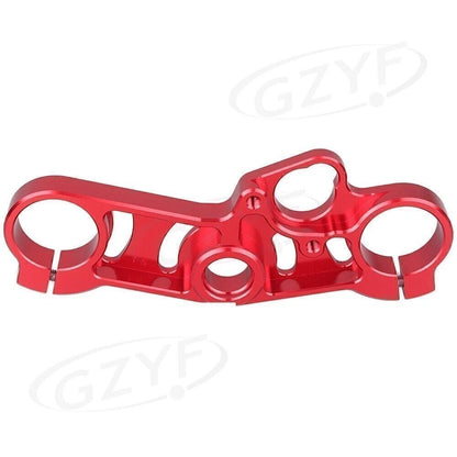 Upper Top Clamp Triple Tree for Suzuki GSXR600/750 (2006–2009) & GSXR1000 (2007–2008) - Red
