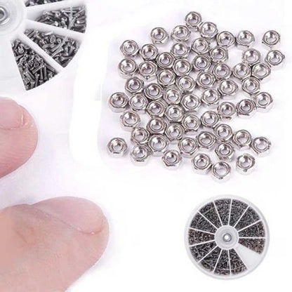 Set of 600 Electronic Assortment Screws for Mini (M1, M1.2, M1.4, M1.6)
