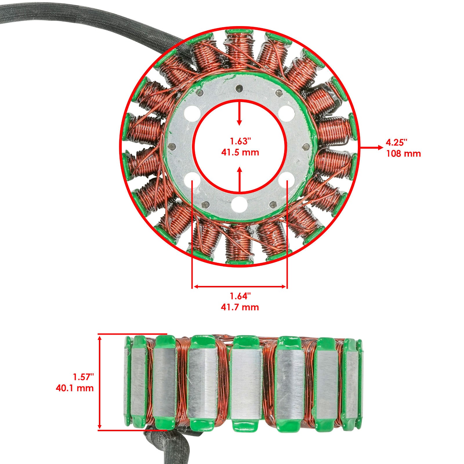 Stator Assembly Replacement for Honda Foreman Rubicon 500 TRX500FA (2019–2024)