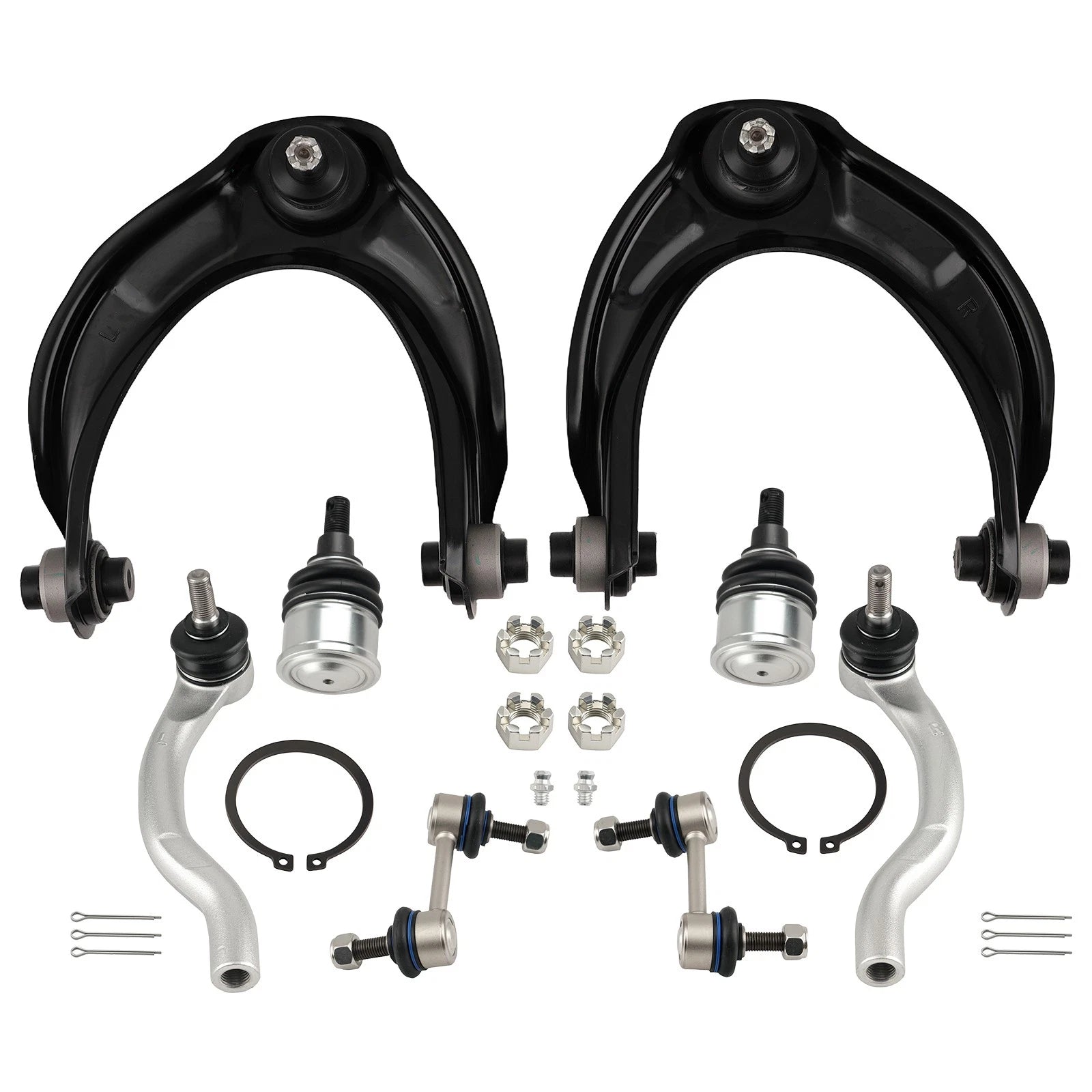 Front Upper Control Arms w/ Ball Joint Assembly for Honda Accord (2008–2012)