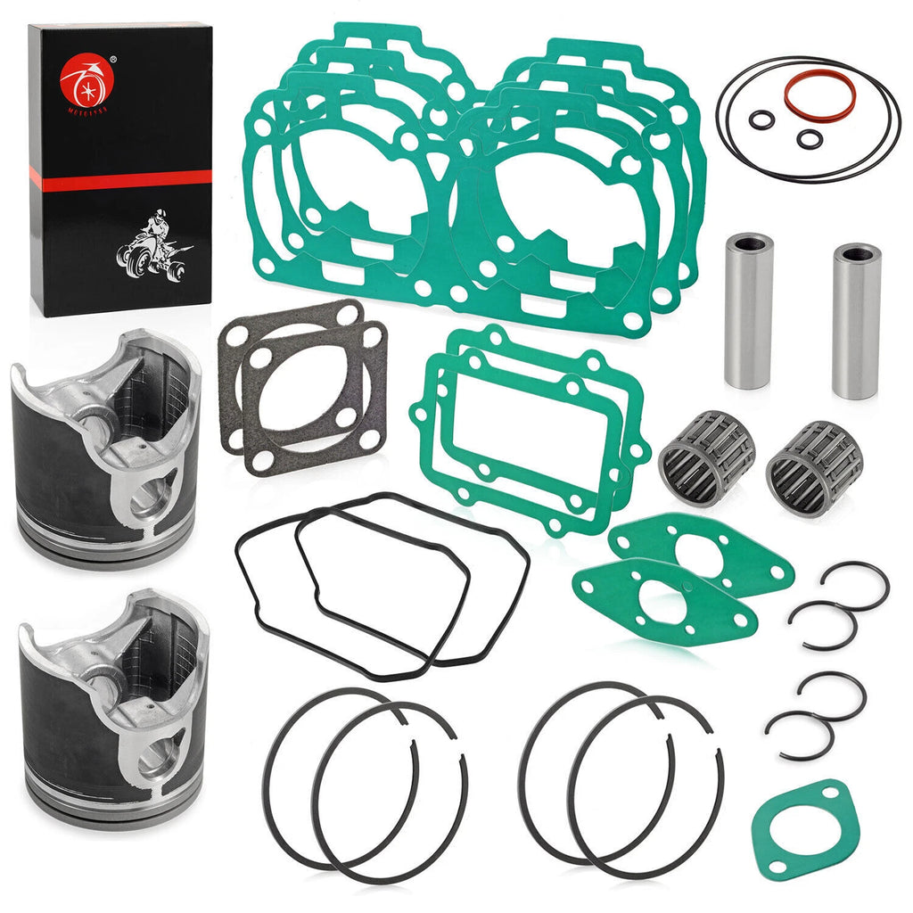 82mm Top End Rebuild Kit Pistons Gasket for Ski-Doo MXZ X 800 (2004–2007)