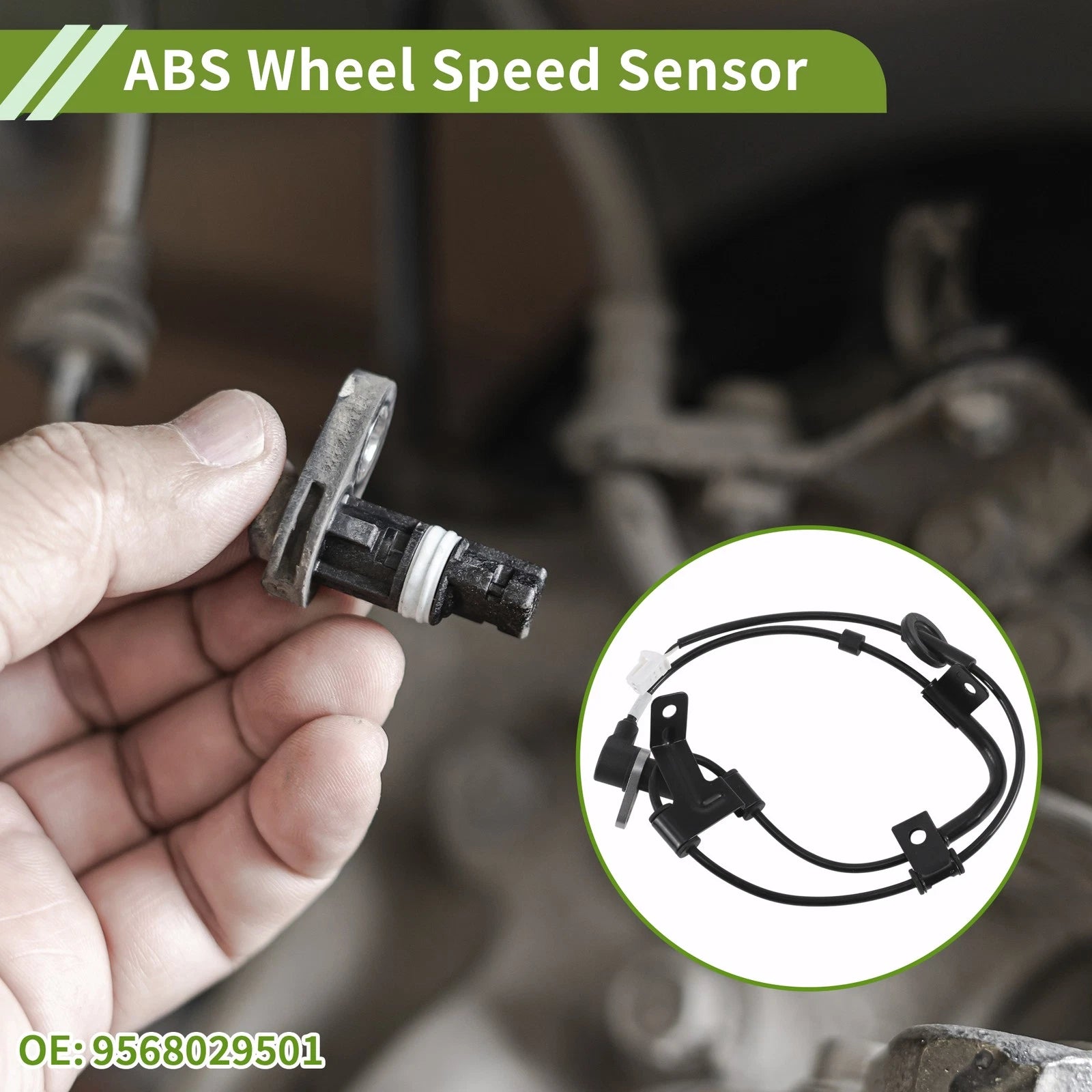 ABS Wheel Speed Sensor Replacement for Hyundai Elantra (1999–2000)