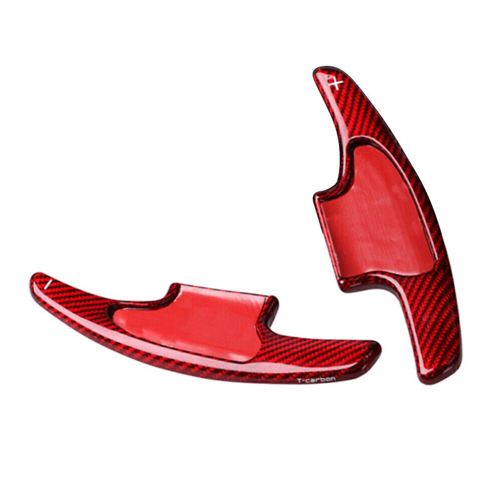 Carbon Fiber Shift Paddle Extensions for Honda (2018) - Red